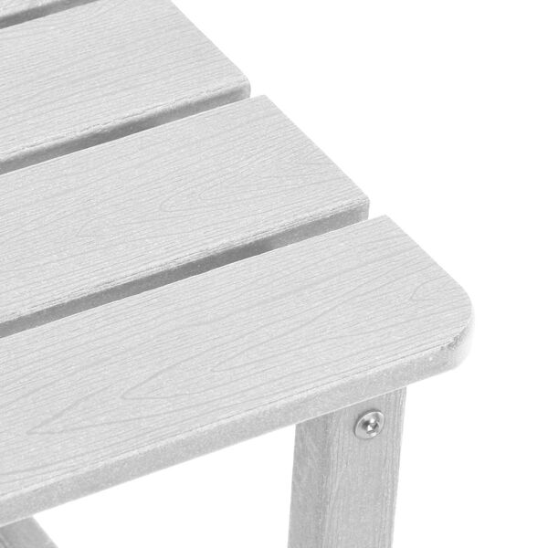 vidaXL Κουνιστή Καρέκλα Κήπου 3 pcs Λευκό 38 x 38 x 46cm Πλαστικό