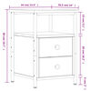 vidaXL Κομοδίνο Sonoma Δρυς 34 x 35,5 x 50 εκ. από Επεξεργασμένο Ξύλο