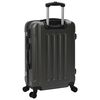 vidaXL Σετ Βαλίτσας με κλειδαριά 3 pcs Σκούρο γκρι 50 x 31 x 78 εκ