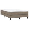 vidaXL &Kappa;&rho;&epsilon;&beta;ά&tau;&iota; Boxspring &mu;&epsilon; &Sigma;&tau;&rho;ώ&mu;&alpha; Taupe 120x190 &epsilon;&kappa;. &Upsilon;&phi;&alpha;&sigma;&mu;ά&tau;&iota;&nu;&omicron;