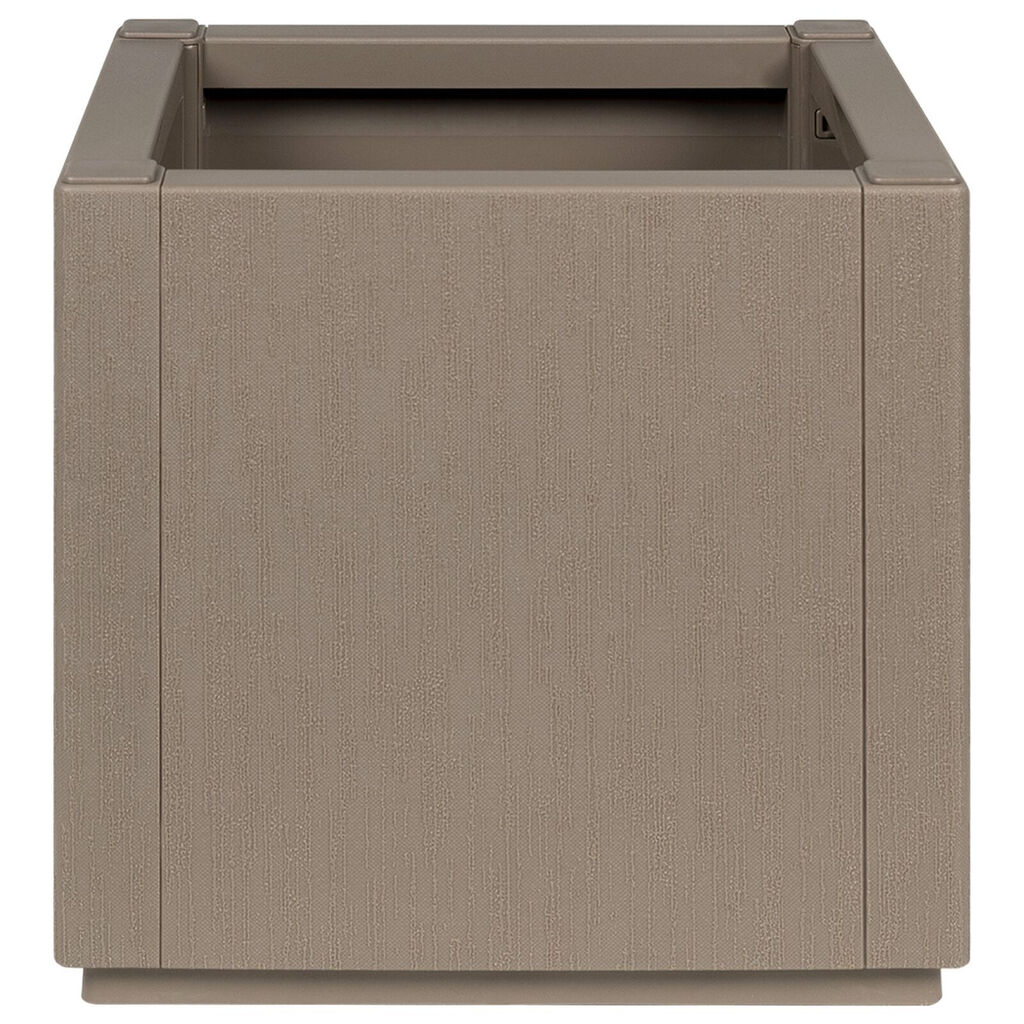 vidaXL Γλάστρα Κήπου Καφέ 36x36x35 εκ PP