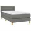 vidaXL &Kappa;&rho;&epsilon;&beta;ά&tau;&iota; Boxspring &mu;&epsilon; &Sigma;&tau;&rho;ώ&mu;&alpha; &Sigma;&kappa;&omicron;ύ&rho;&omicron; &Gamma;&kappa;&rho;&iota; 90x190 &epsilon;&kappa;. &Upsilon;&phi;&alpha;&sigma;&mu;ά&tau;&iota;&nu;&omicron;