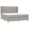 vidaXL &Kappa;&rho;&epsilon;&beta;ά&tau;&iota; Boxspring &mu;&epsilon; &Sigma;&tau;&rho;ώ&mu;&alpha; &Alpha;&nu;. &Pi;&rho;ά&sigma;&iota;&nu;&omicron; 160x200&epsilon;&kappa; &Upsilon;&phi;&alpha;&sigma;&mu;ά&tau;&iota;&nu;&omicron;