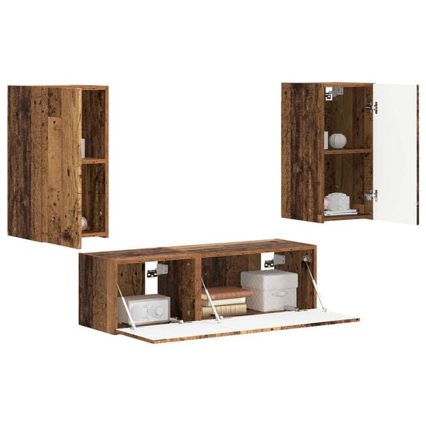 vidaXL &Sigma;&epsilon;&tau; &tau;&omicron;ί&chi;&omicron;&upsilon; &gamma;&iota;&alpha; &tau;&eta;&lambda;&epsilon;ό&rho;&alpha;&sigma;&eta; 4 pcs &Pi;&alpha;&lambda;&iota;ό &xi;ύ&lambda;&omicron; &Epsilon;&pi;&epsilon;&xi;&epsilon;&rho;&gamma;&alpha;&sigma;&mu;έ&nu;&omicron; &xi;ύ&lambda;&omicron;