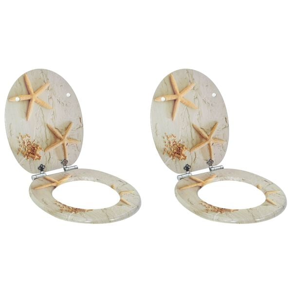 vidaXL &Lambda;&epsilon;&kappa;ά&nu;&eta; 2 pcs &Kappa;ί&tau;&rho;&iota;&nu;&omicron; &kappa;&alpha;&iota; &Lambda;&epsilon;&upsilon;&kappa;ό 44 x 38 &epsilon;&kappa;. &Pi;ί&nu;&alpha;&kappa;&alpha;&sigmaf; MDF