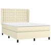 vidaXL &Kappa;&rho;&epsilon;&beta;ά&tau;&iota; Boxspring &mu;&epsilon; &Sigma;&tau;&rho;ώ&mu;&alpha; &Kappa;&rho;&epsilon;&mu; 140x190&epsilon;&kappa;. &alpha;&pi;ό &Sigma;&upsilon;&nu;&theta;&epsilon;&tau;&iota;&kappa;ό &Delta;έ&rho;&mu;&alpha;