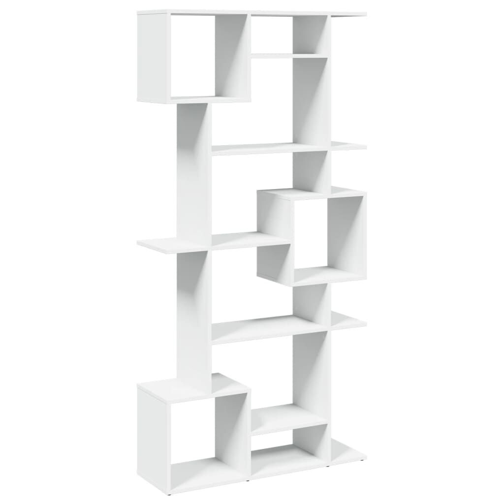 vidaXL Βιβλιοθήκη Λευκή 92x29x188 εκ. από Επεξεργασμένο Ξύλο