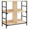 vidaXL &Beta;&iota;&beta;&lambda;&iota;&omicron;&theta;ή&kappa;&eta; Sonoma &Delta;&rho;&upsilon;&sigmaf; 78,5 x 33 x 82 &epsilon;&kappa;. &Epsilon;&pi;&epsilon;&xi;&epsilon;&rho;&gamma;&alpha;&sigma;&mu;έ&nu;&omicron; &Xi;ύ&lambda;&omicron;