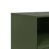 vidaXL Έπιπλο Τηλεόρασης Πράσινο Λαδί 99x39x44 εκ. από Ατσάλι