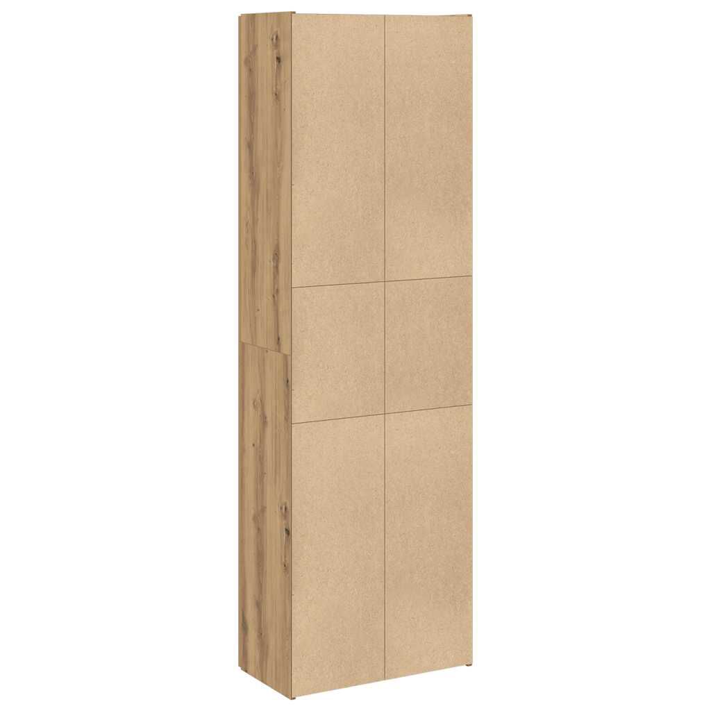 vidaXL Ντουλάπι Αρτισιανή Δρυς 60x32x190 εκ. από Επεξεργασμένο Ξύλο