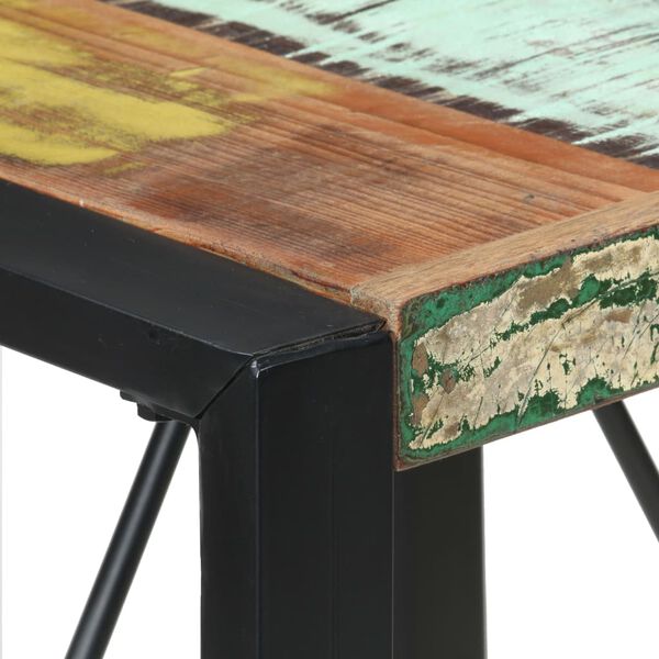 vidaXL Τραπεζαρία 80 x 80 x 75 εκ. από Μασίφ Ανακυκλωμένο Ξύλο