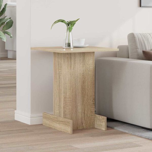 vidaXL End Table &Delta;&rho;ύ&sigmaf; Sonoma 44,5 x 45 x 55 &epsilon;&kappa; &Epsilon;&pi;&epsilon;&xi;&epsilon;&rho;&gamma;&alpha;&sigma;&mu;έ&nu;&omicron; &xi;ύ&lambda;&omicron;