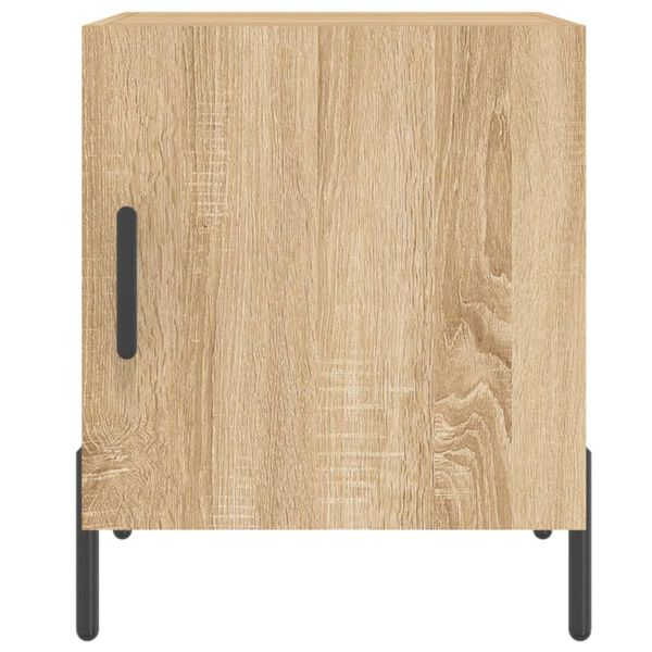 vidaXL Κομοδίνα 2 τεμ. Sonoma Δρυς 40x40x50 εκ. από Επεξεργασμένο Ξύλο