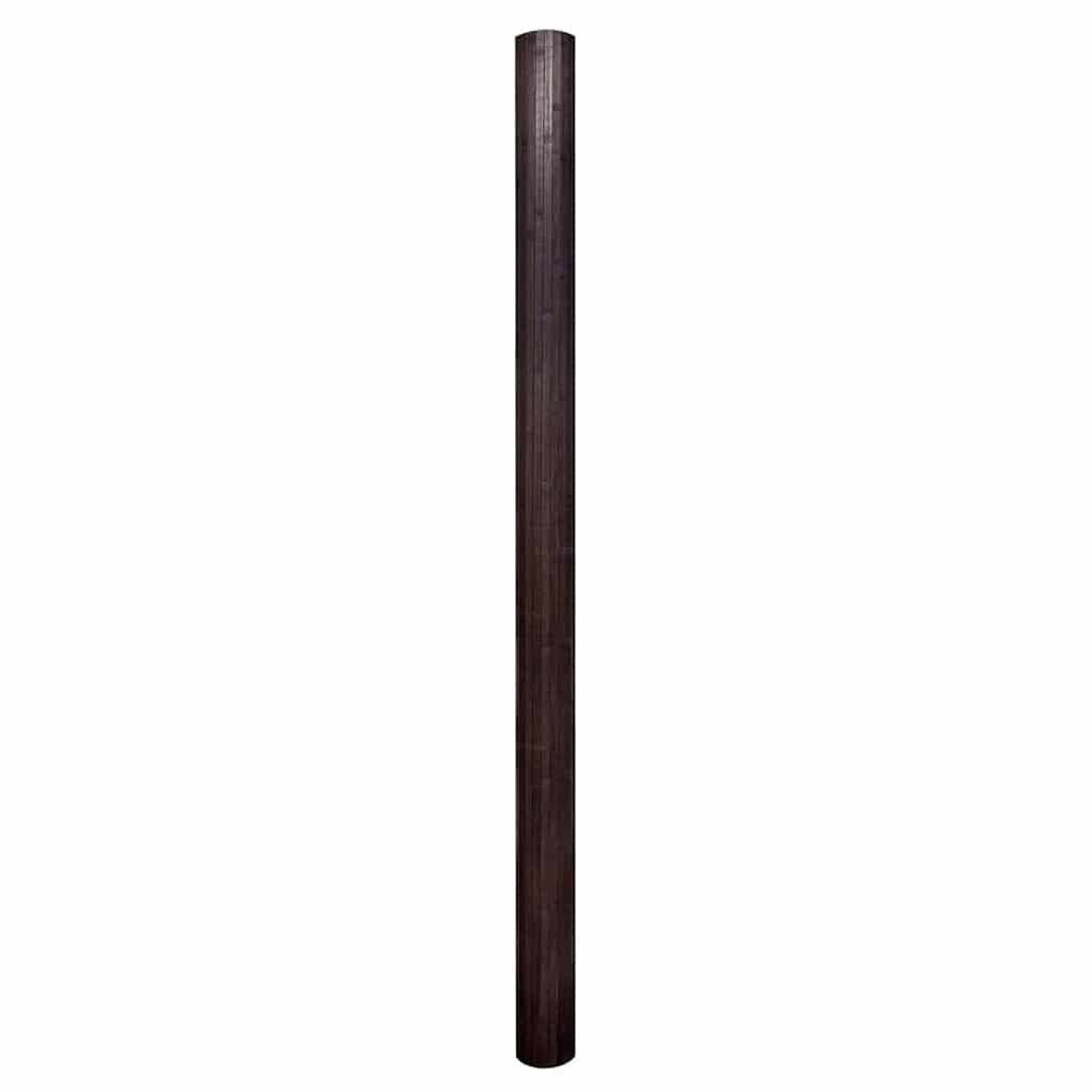 vidaXL Διαχωριστικό Δωματίου Σκούρο Καφέ 250 x 165 εκ. Μπαμπού
