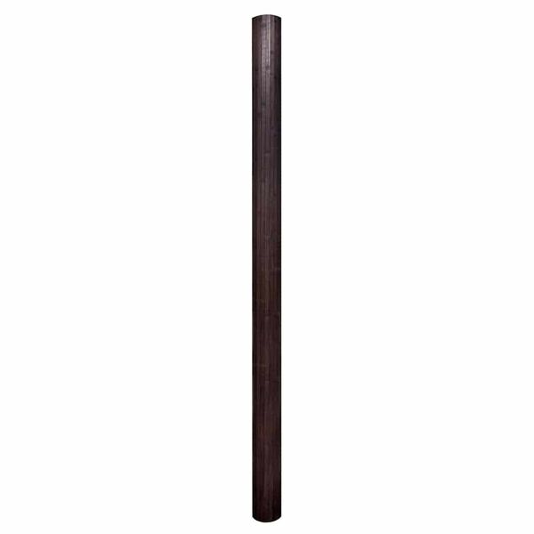 vidaXL Διαχωριστικό Δωματίου Σκούρο Καφέ 250 x 165 εκ. Μπαμπού