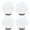 vidaXL &Phi;&omega;&tau;&iota;&sigma;&tau;&iota;&kappa;ά &Mu;&pi;ά&lambda;&alpha; LED 4 &tau;&epsilon;&mu;. &Sigma;&phi;&alpha;&iota;&rho;&iota;&kappa;ά 25 &epsilon;&kappa;. &Alpha;&kappa;&rho;&upsilon;&lambda;&iota;&kappa;ά (PMMA)
