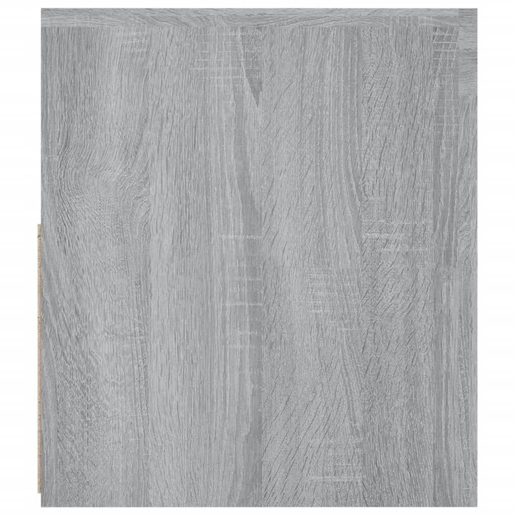 vidaXL Έπιπλο Τηλεόρασης με LED Γκρι Sonoma 120x35x40 εκ.