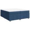 vidaXL &Kappa;&rho;&epsilon;&beta;ά&tau;&iota; Boxspring &mu;&epsilon; &Sigma;&tau;&rho;ώ&mu;&alpha; &Mu;&pi;&lambda;&epsilon; 200x200 &epsilon;&kappa;. &Upsilon;&phi;&alpha;&sigma;&mu;ά&tau;&iota;&nu;&omicron;