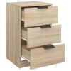 vidaXL Κομοδίνο Sonoma Δρυς 40 x 36 x 65 εκ.