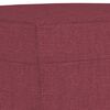 vidaXL Υποπόδιο Μπορντό60 x 50 x 41 εκ. Υφασμάτινο