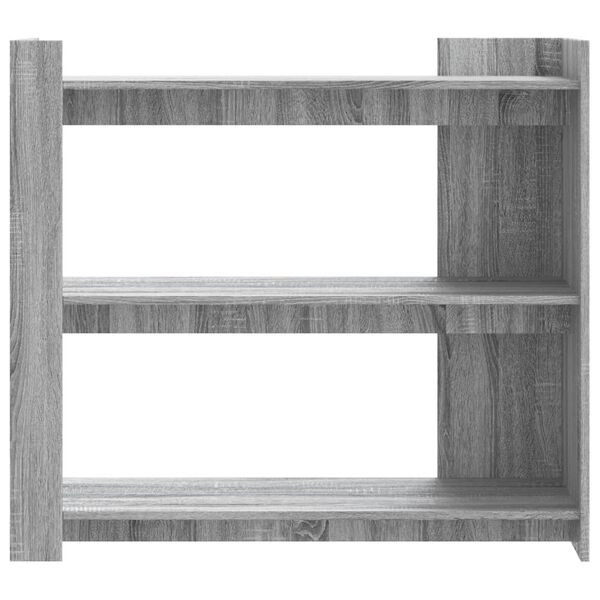 vidaXL Τραπέζι Κονσόλα Γκρι Sonoma 100x35x90 εκ. Επεξεργασμένο Ξύλο