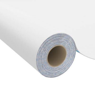 vidaXL Μεμβράνη Αυτοκόλλητη για Έπιπλα Λευκή 500 x 90 εκ. από PVC