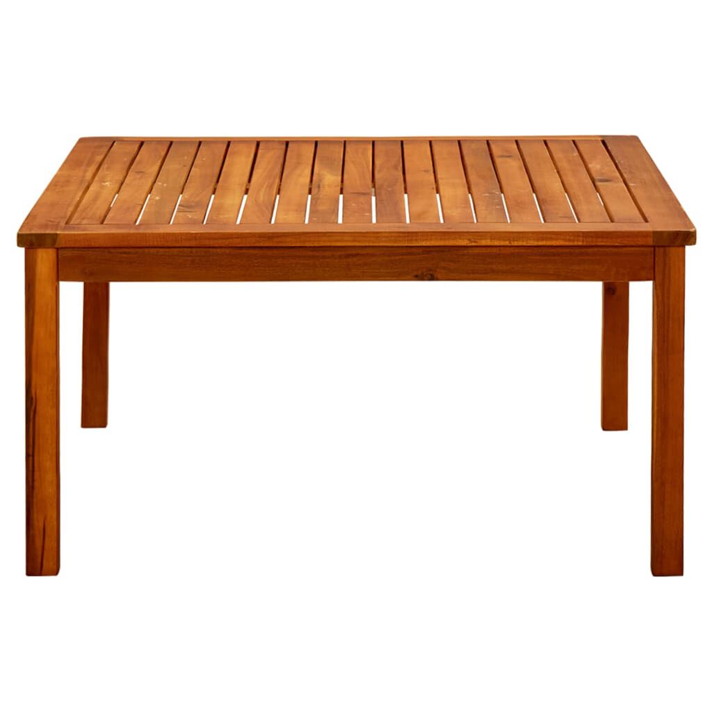 vidaXL Τραπεζάκι Σαλονιού Κήπου 85 x 85 x 45 εκ. Μασίφ Ξύλο Ακακίας