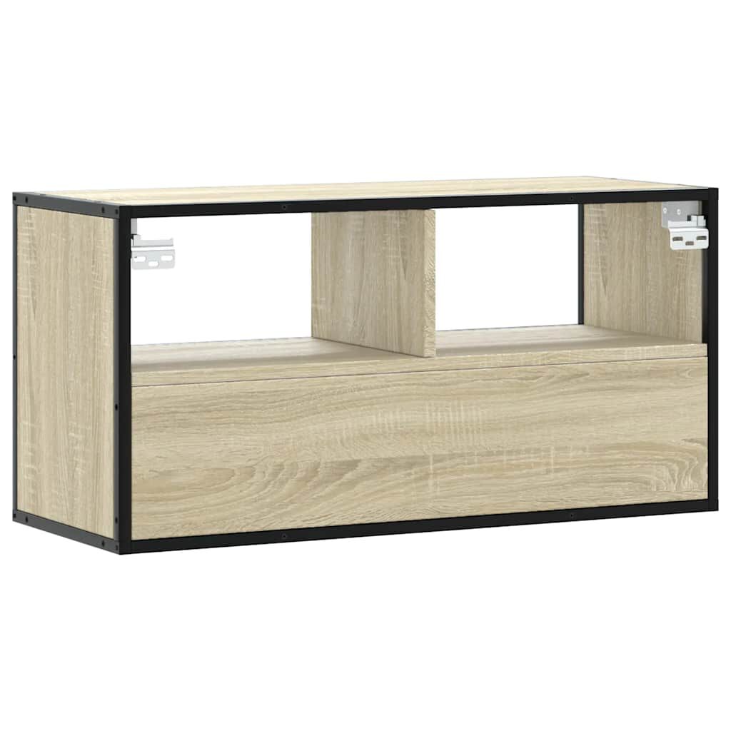 vidaXL Έπιπλο Τηλεόρασης Sonoma Δρυς 80x31x39,5 εκ. Επεξ. Ξύλο