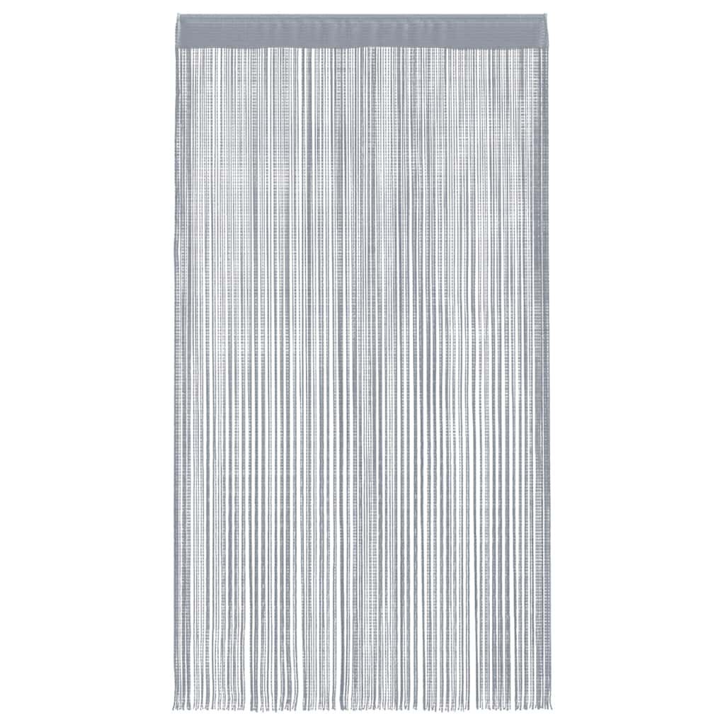 vidaXL Κουρτίνες με Κρόσσια 2 τεμ. Ανοιχτό Γκρι 140 x 250 εκ.