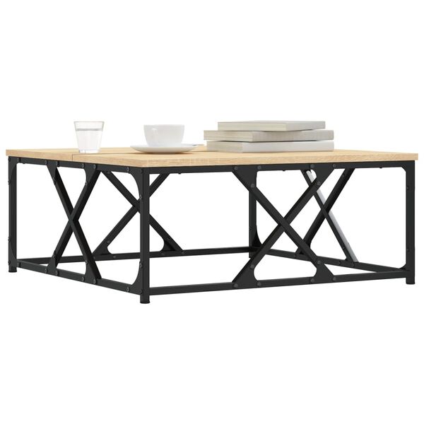 vidaXL Τραπεζάκι Σαλονιού Sonoma Δρυς 70x70x30 εκ. Επεξεργασμένο Ξύλο
