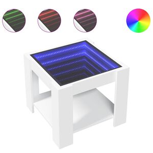 vidaXL &Tau;&rho;&alpha;&pi;&epsilon;&zeta;ά&kappa;&iota; &Sigma;&alpha;&lambda;&omicron;&nu;&iota;&omicron;ύ &mu;&epsilon; LED &Lambda;&epsilon;&upsilon;&kappa;ό 53x53x45 &epsilon;&kappa;. &Epsilon;&pi;&epsilon;&xi;&epsilon;&rho;&gamma;&alpha;&sigma;&mu;έ&nu;&omicron; &Xi;ύ&lambda;&omicron;