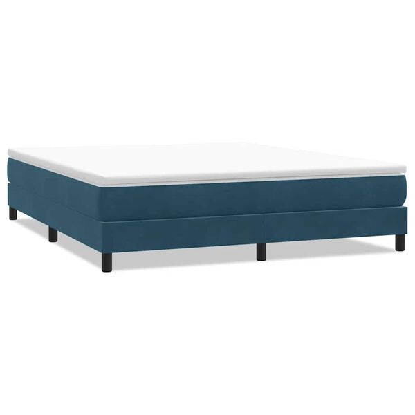 vidaXL &Kappa;&rho;&epsilon;&beta;ά&tau;&iota; Boxspring &chi;&omega;&rho;ί&sigmaf; &Sigma;&tau;&rho;ώ&mu;&alpha; &Sigma;&kappa;&omicron;ύ&rho;&omicron; &Mu;&pi;&lambda;&epsilon; 180x210 &epsilon;&kappa; &Beta;&epsilon;&lambda;&omicron;ύ&delta;&iota;&nu;&omicron;