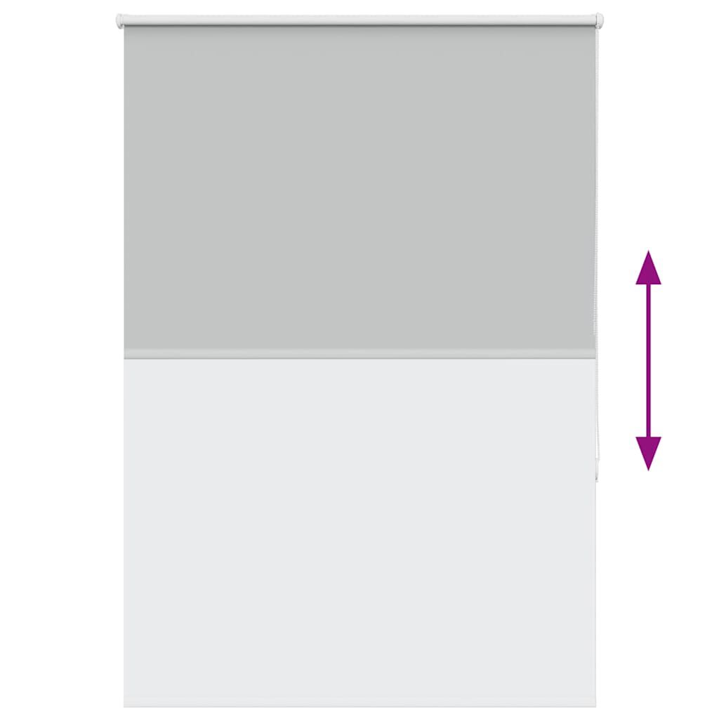 vidaXL Ρολέρ Μπλακάουτ ανοιχτό γκρι 95x150 cm Πλάτος υφάσματος 90,7 cm