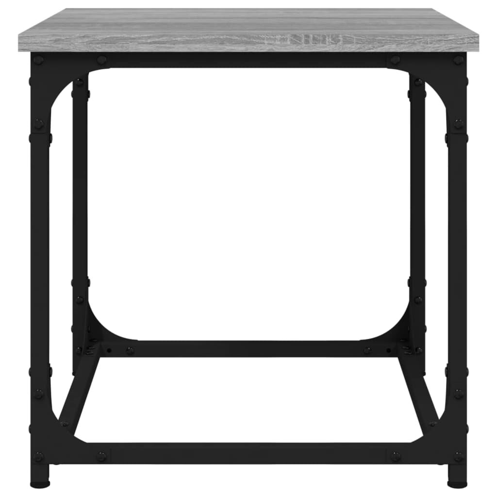 vidaXL Βοηθητικό Τραπέζι Γκρι Sonoma 40x40x40 εκ. Επεξεργασμένο Ξύλο