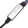 vidaXL Κεφαλάρι Κρεβατιού με LED Γκρι Sonoma 220x18,5x103,5 εκ
