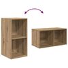 vidaXL Σετ επίπλου τηλεόρασης 4 pcs artisan δρυς 37 x 37 x 72 εκ