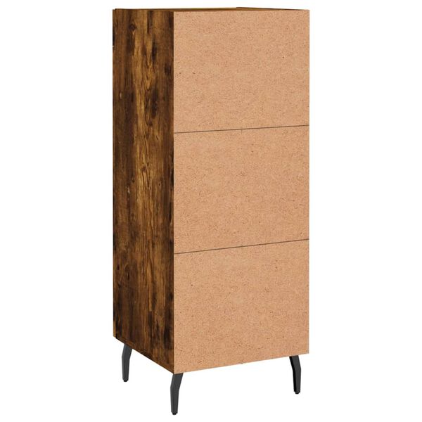 vidaXL Ντουλάπι Καπνιστή Δρυς 34,5 x 34 x 90 εκ. Επεξεργασμένο Ξύλο