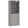 vidaXL &Nu;&tau;&omicron;&upsilon;&lambda;ά&pi;&iota; &Gamma;&kappa;&rho;&iota; Sonoma 69,5 x 34 x 180 &epsilon;&kappa;. &Epsilon;&pi;&epsilon;&xi;&epsilon;&rho;&gamma;&alpha;&sigma;&mu;έ&nu;&omicron; &Xi;ύ&lambda;&omicron;