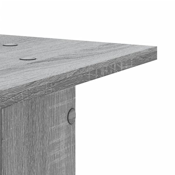 vidaXL Βάσεις Ηχείων 2 Τεμ. Γκρι Sonoma 30x30x40εκ. Επεξεργασμένο Ξύλο