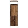 vidaXL Ντουλάπα Παπουτσιών με ράφι Παλιό ξύλο 100 x 34 x 112 εκ