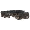 vidaXL &Sigma;&epsilon;&tau; &Kappa;&alpha;&nu;&alpha;&pi;έ &Kappa;ή&pi;&omicron;&upsilon; 14 pcs &Gamma;&kappa;&rho;&iota; &kappa;&alpha;&iota; &Sigma;&kappa;&omicron;ύ&rho;&omicron; &Gamma;&kappa;&rho;&iota; &sigma;&upsilon;&nu;&theta;&epsilon;&tau;&iota;&kappa;ό &rho;&alpha;&tau;ά&nu;