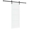 vidaXL &Sigma;&upsilon;&rho;ό&mu;&epsilon;&nu;&eta; &Pi;ό&rho;&tau;&alpha; 78 x 202 cm &Epsilon;&pi;&epsilon;&xi;&epsilon;&rho;&gamma;&alpha;&sigma;&mu;έ&nu;&omicron; &Xi;ύ&lambda;&omicron; &Lambda;&epsilon;&upsilon;&kappa;ό &kappa;&alpha;&iota; &Mu;&alpha;ύ&rho;&omicron;
