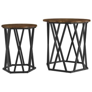 vidaXL &Tau;&rho;&alpha;&pi;&epsilon;&zeta;ά&kappa;&iota; &sigma;&alpha;&lambda;&omicron;&nu;&iota;&omicron;ύ 2 &tau;&mu;&chi;. &Kappa;&alpha;&pi;&nu;&iota;&sigma;&tau;ό &Delta;&rho;ύ&sigmaf; 50 x 50 x 50 cm