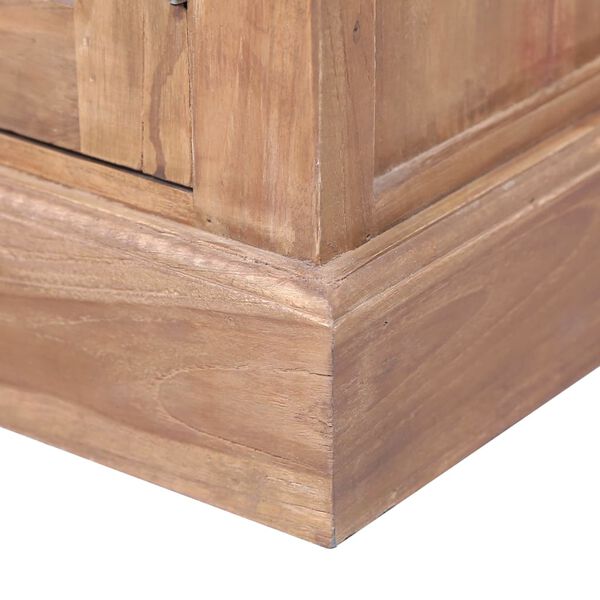 vidaXL Βοηθητικό Ντουλάπι 65 x 30 x 75 εκ. από Μασίφ Ξύλο Teak