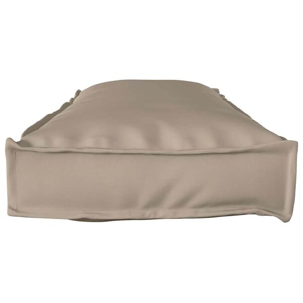vidaXL Σετ Μαξιλαριών Πάγου 2 pcs Taupe 120 x 40 x 8 εκ Ύφασμα Oxford