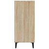 vidaXL Ντουλάπι Sonoma δρυς 90x34x80 εκ. Επεξεργασμένο Ξύλο
