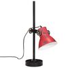vidaXL Φωτιστικό Γραφείου 25 W Αντικέ Κόκκινο 15x15x55 εκ. Ε27
