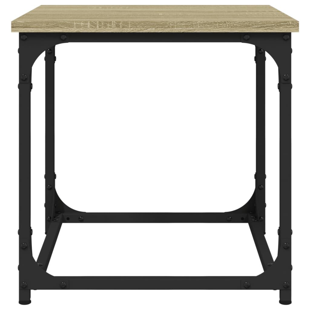 vidaXL Βοηθητικό Τραπέζι Sonoma Δρυς 40x40x40 εκ. Επεξεργασμένο Ξύλο
