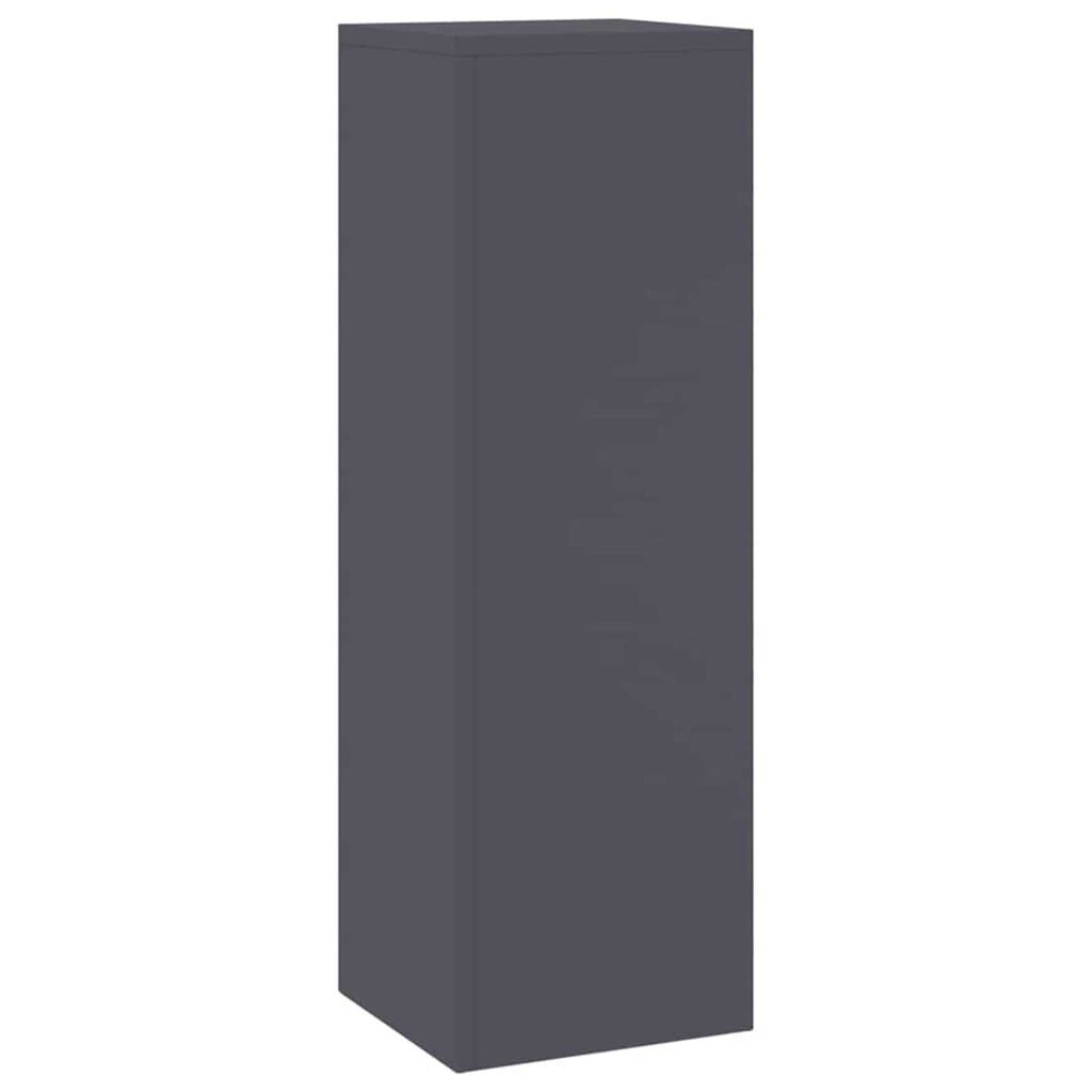 vidaXL Στήριξη φυτών 2 pcs Ανθρακί 24 x 24 x 75 εκ. Ατσάλι