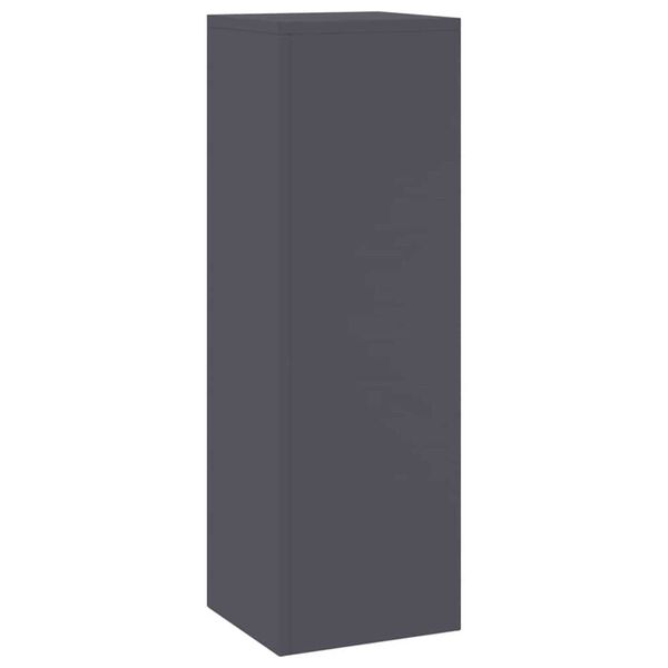 vidaXL Στήριξη φυτών 2 pcs Ανθρακί 24 x 24 x 75 εκ. Ατσάλι